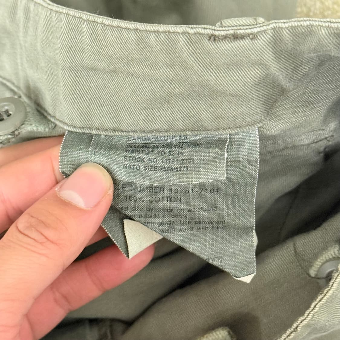 Us navy 밀리터리 에어포스 몽키팬츠N-571B 팬츠 레어 상품이미지3