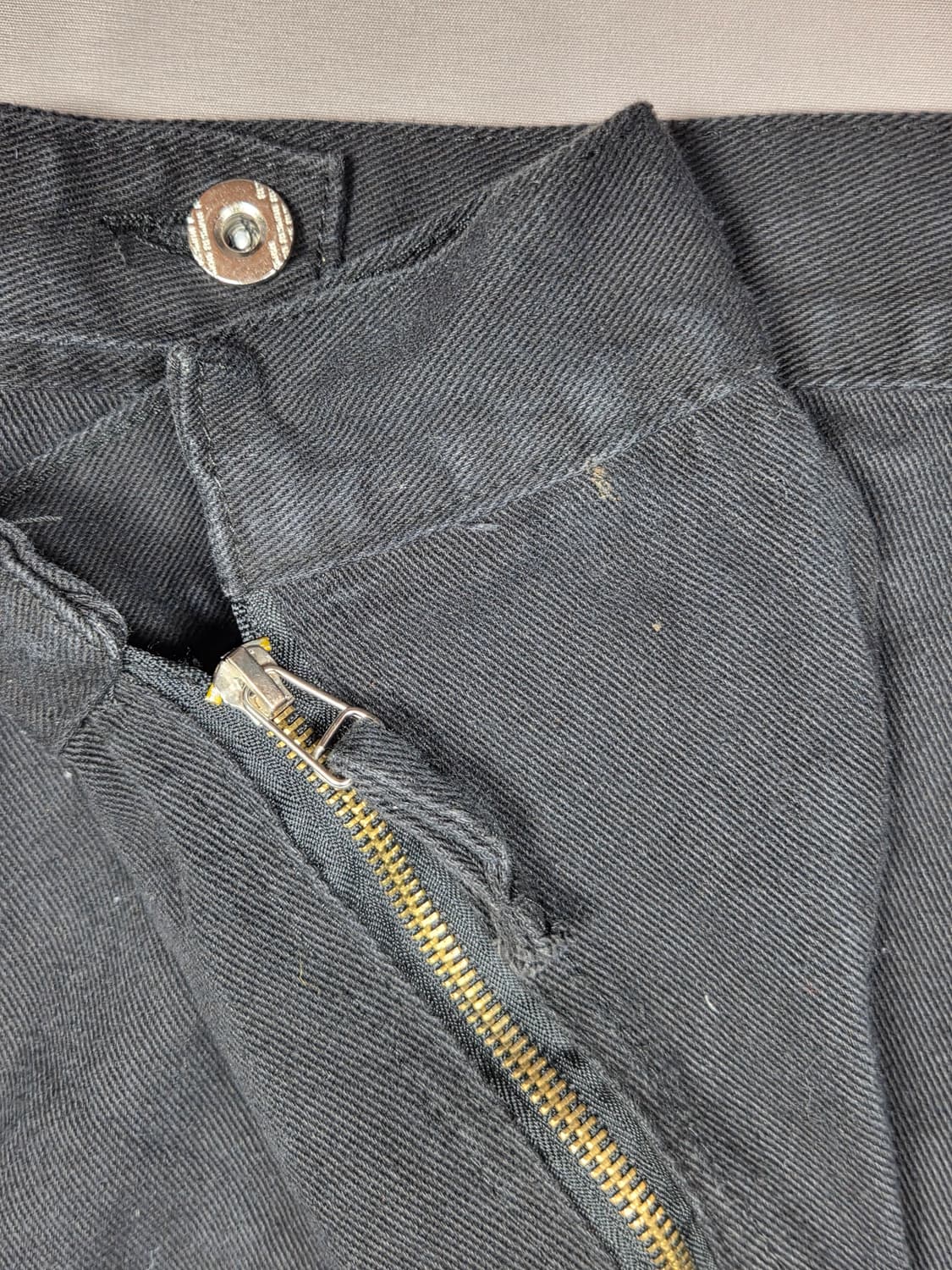 [타미힐피거] 후면 빅로고 패치 소매 지퍼 데님 자켓 | A00157 상품이미지8