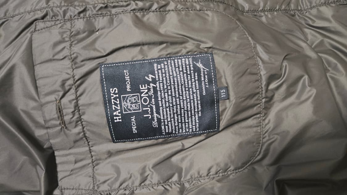 J.J.ONE*헤지스 브라운 패딩코트 상품이미지6