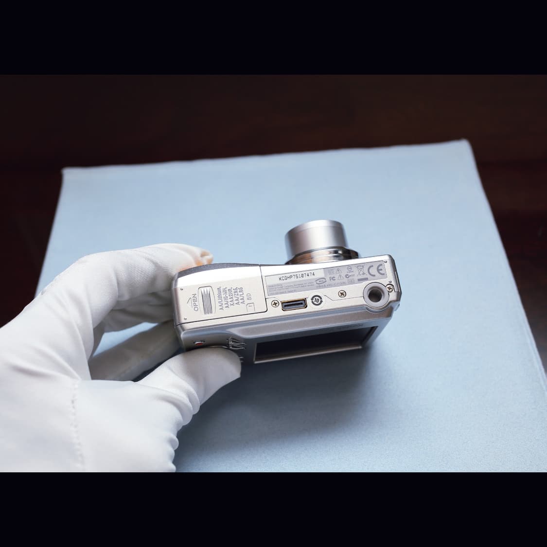 레어<준 민트급><카리나>코닥 이지쉐어 C713 실버 빈티지 디카 상품이미지5