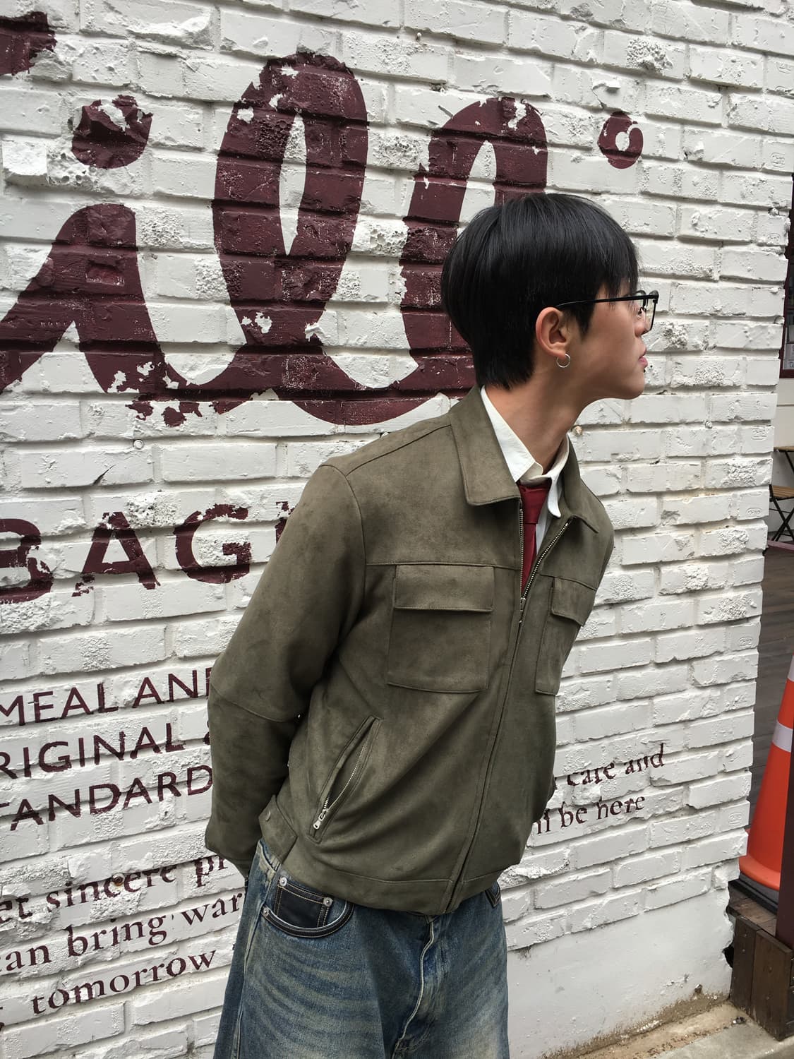 Olive Blouson jacket 상품이미지1