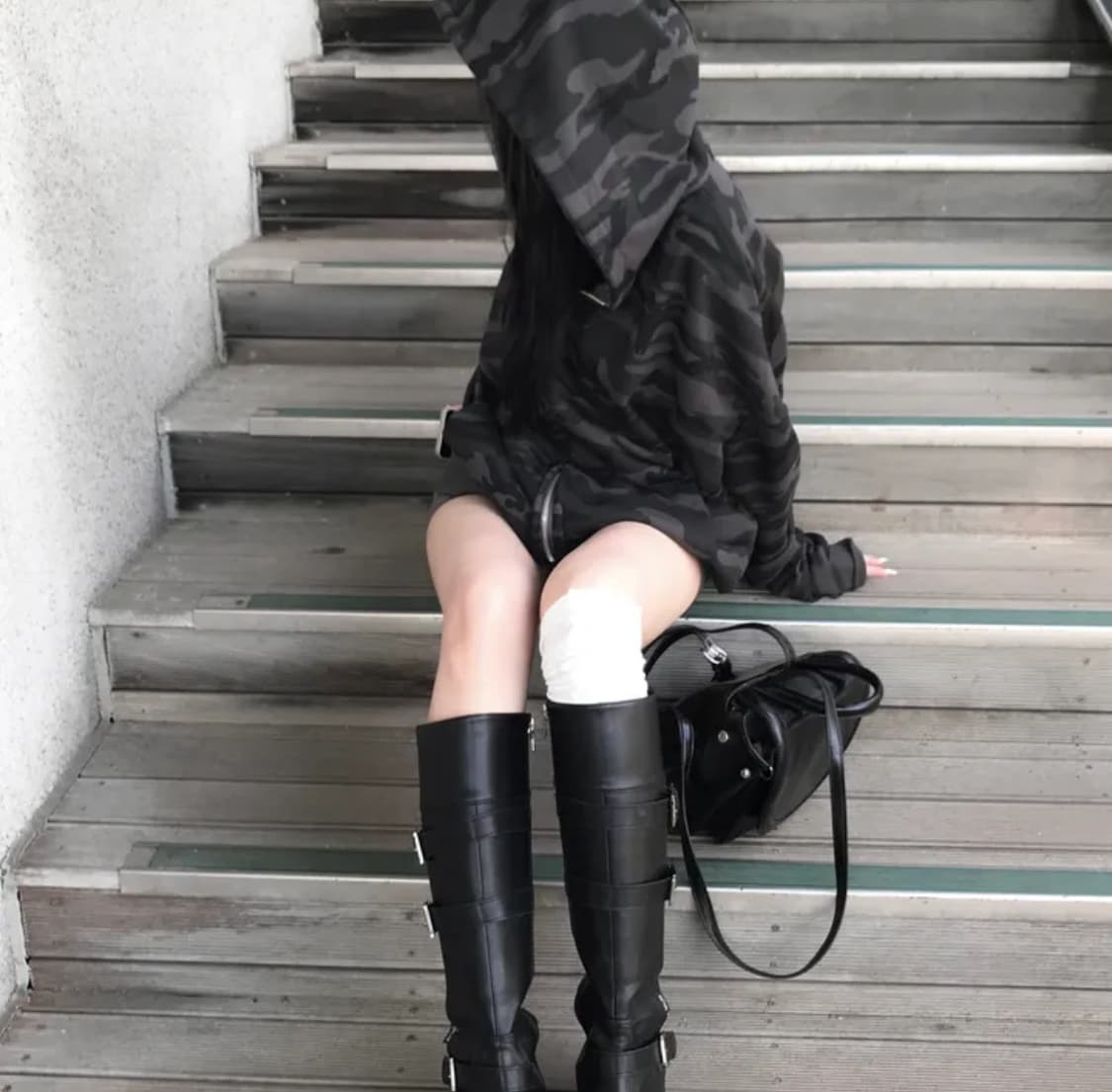 쿄이 military camo hood 상품이미지1