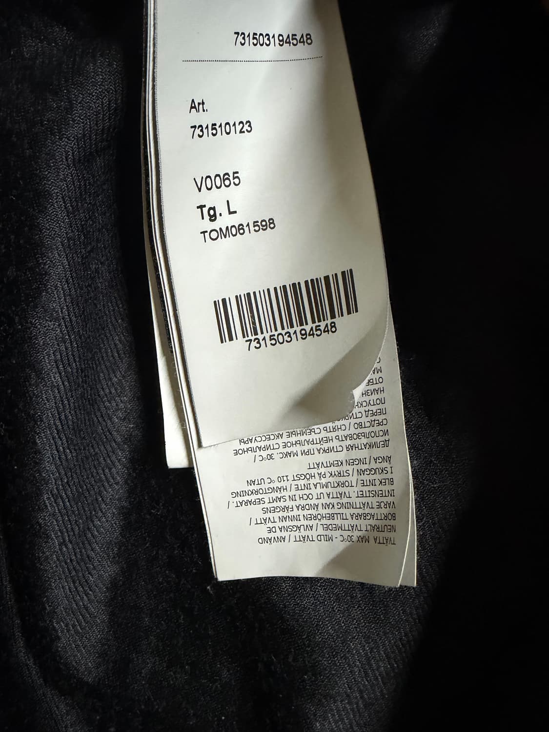 스톤 아일랜드 10123 크링클랩스 오버셔츠 L 상품이미지7