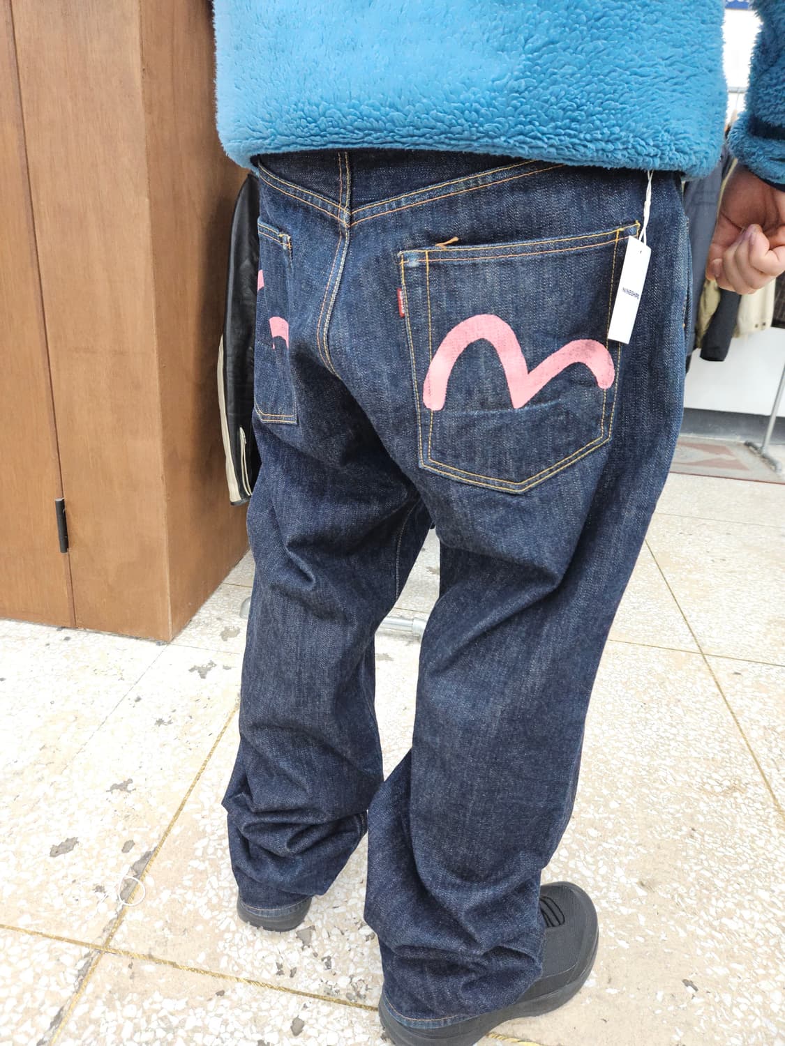 에비수 Evisu No.2 셀비지 데님 청바지 카모메 갈매기 38 상품이미지7