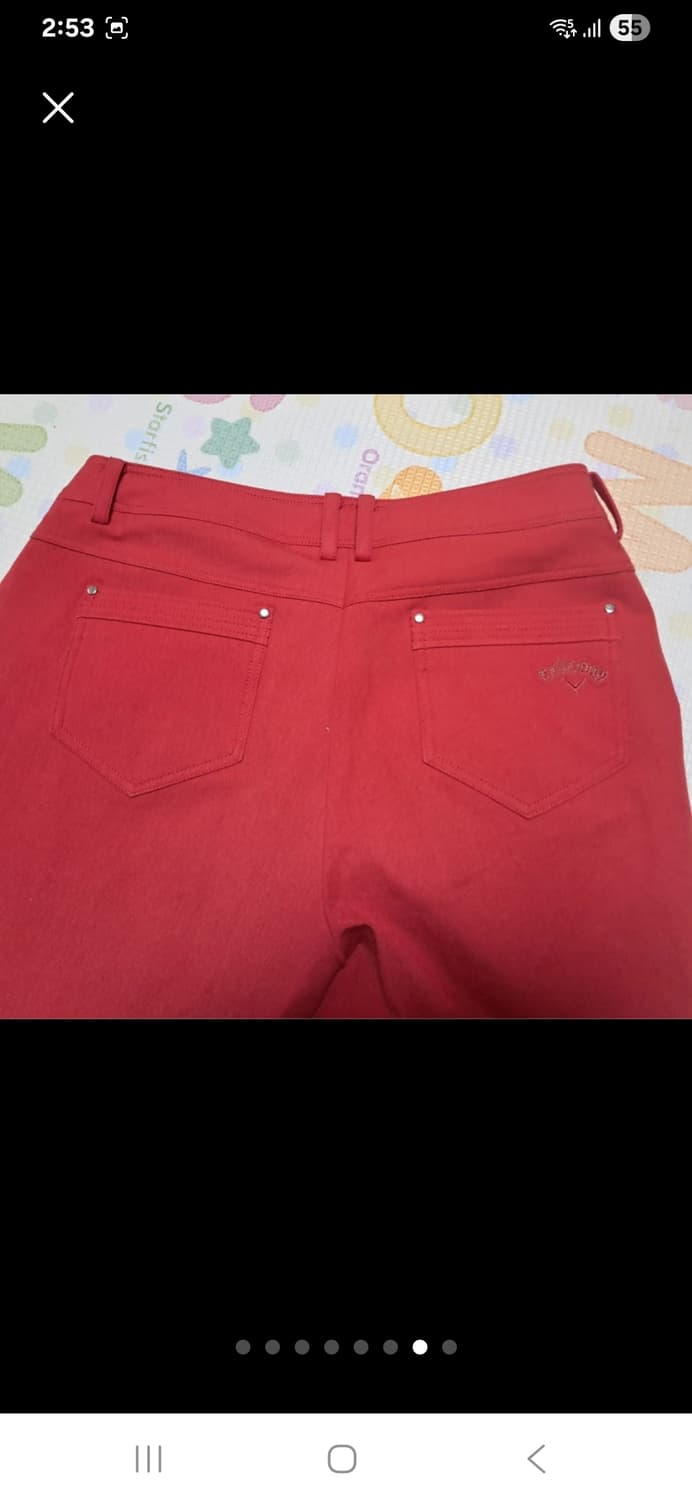 캘러웨이 골프바지(기모)73사이즈 상태상급 상품이미지7