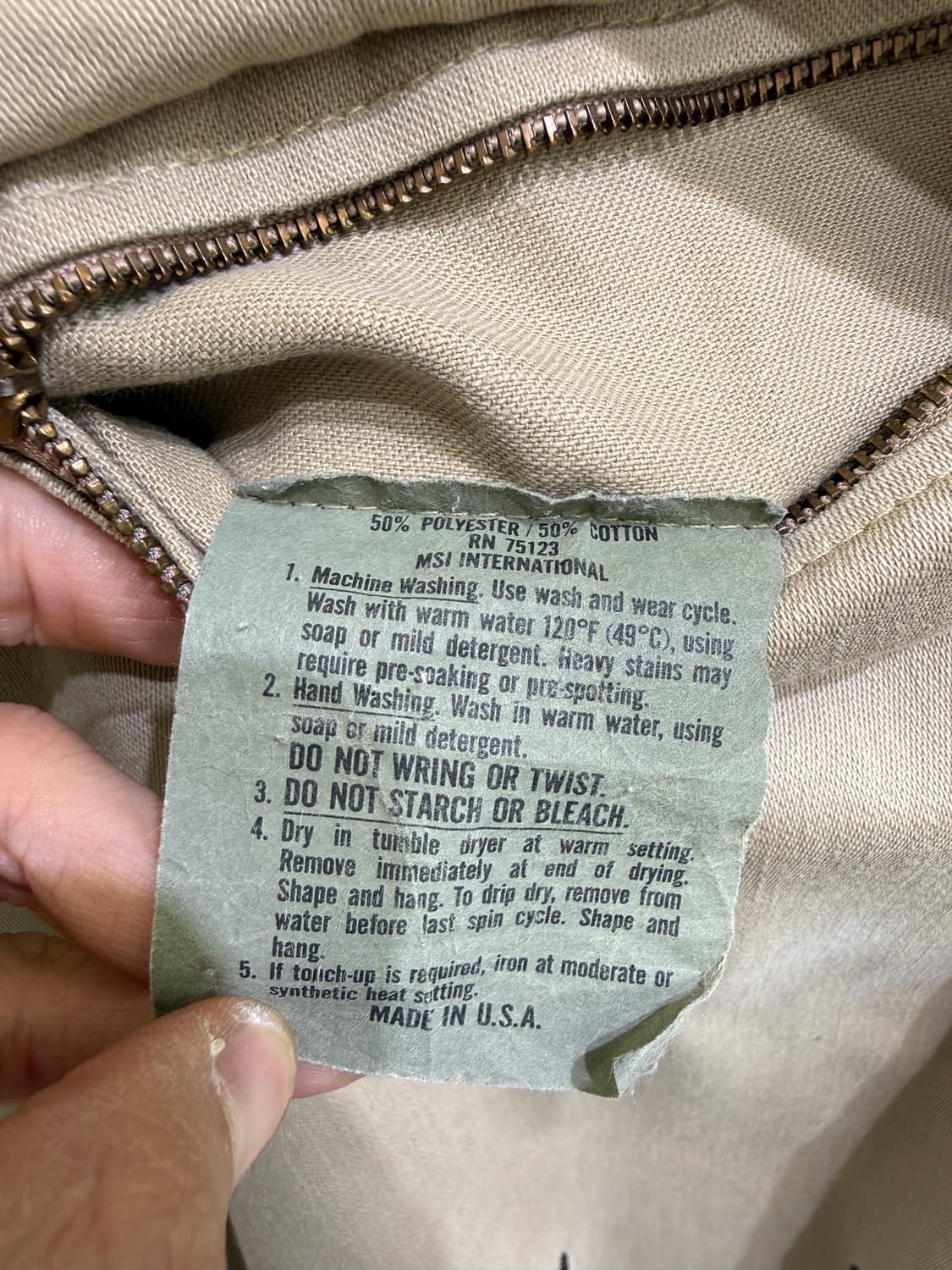 빈티지 MILITARY (Made in USA) 아노락 상품이미지7