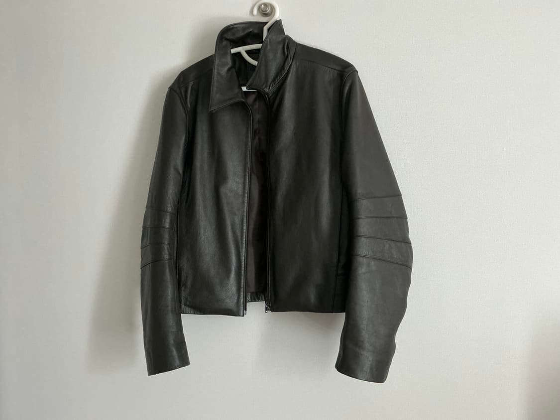 [2] appendix leather jacket /brown 상품이미지4