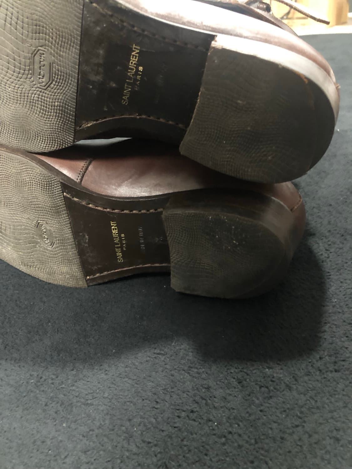 생로랑 벨티드 앵클 부츠 42size 매우 급쳐 상품이미지2