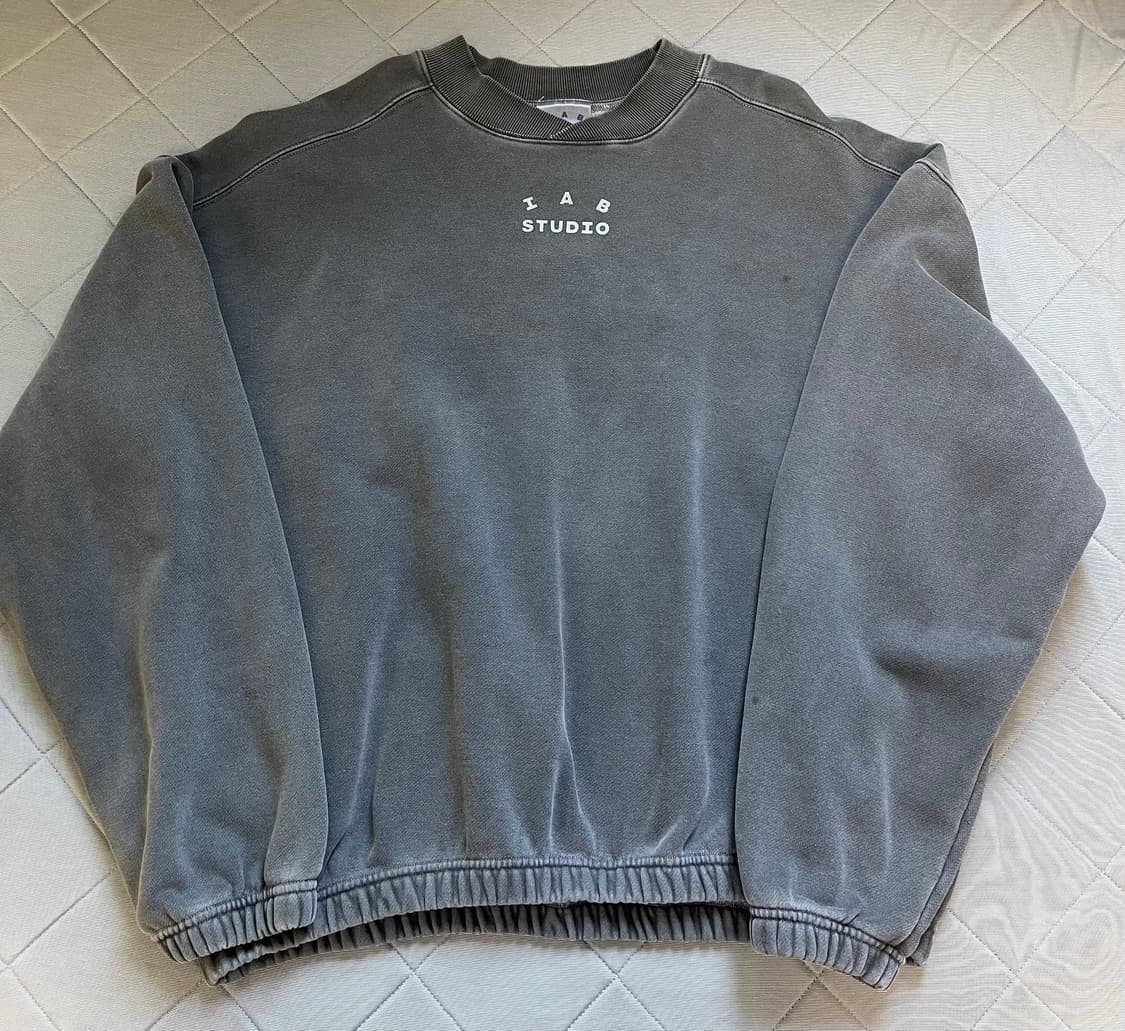 [빈지노 착용] IAB 피그먼트 맨투맨 상품이미지3