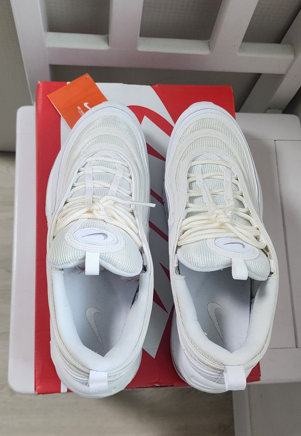 나이키 에어맥스97 화이트 상품이미지3