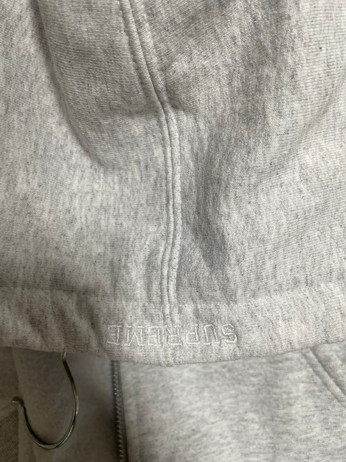 슈프림 S 로고 후드집업 XL 24FW 상품이미지5