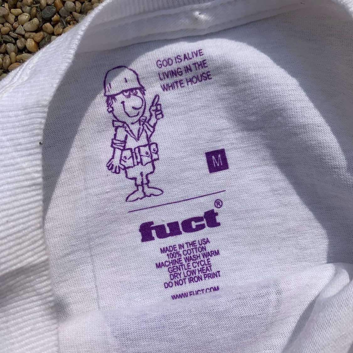 [M] FUCT 빈티지 프린팅 반팔티셔츠 상품이미지6