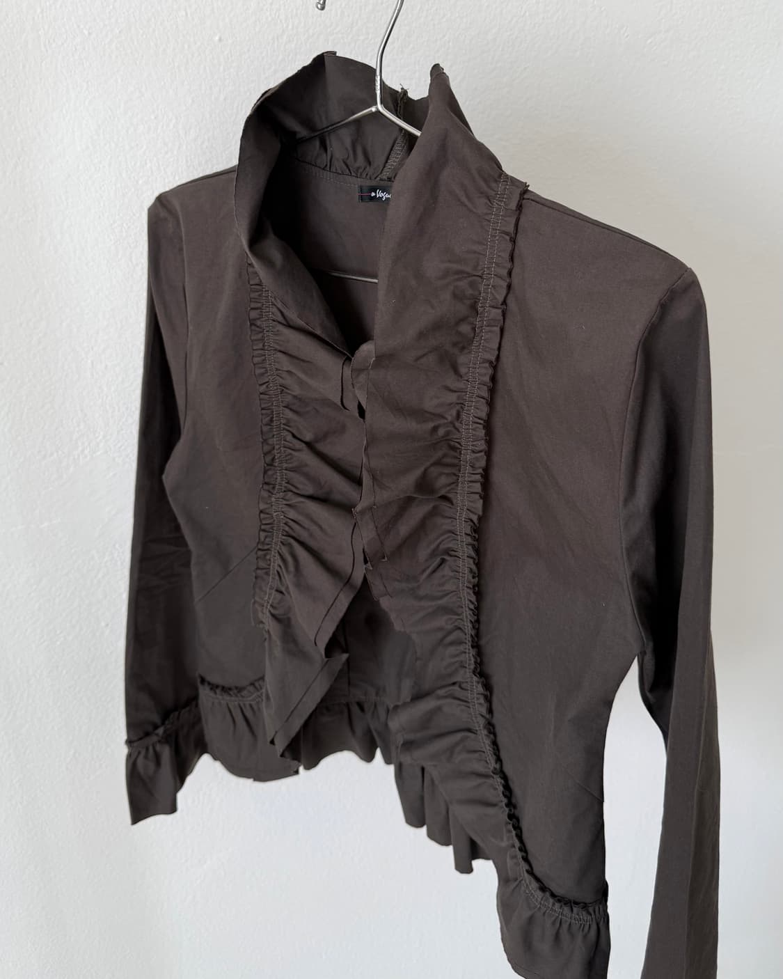 빈티지 프릴 오픈 자켓 상품이미지4