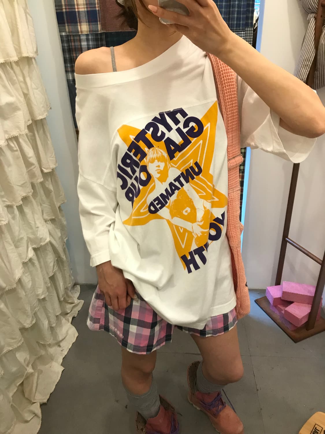히스테릭글래머 히스걸 스타 반팔 상품이미지2