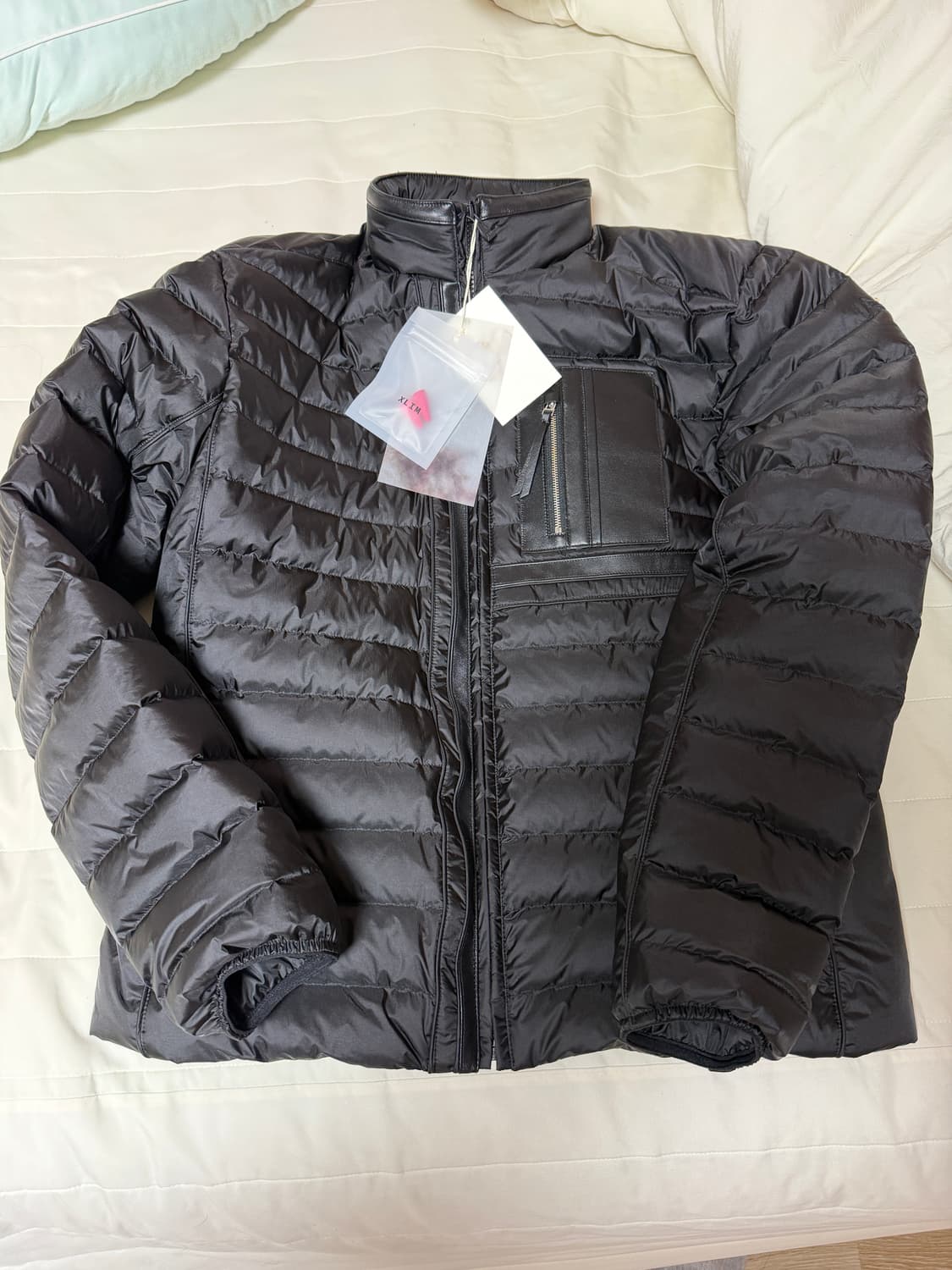 (L) 엑슬림 XLIM EP.8 02 블랙 경량패딩 상품이미지1