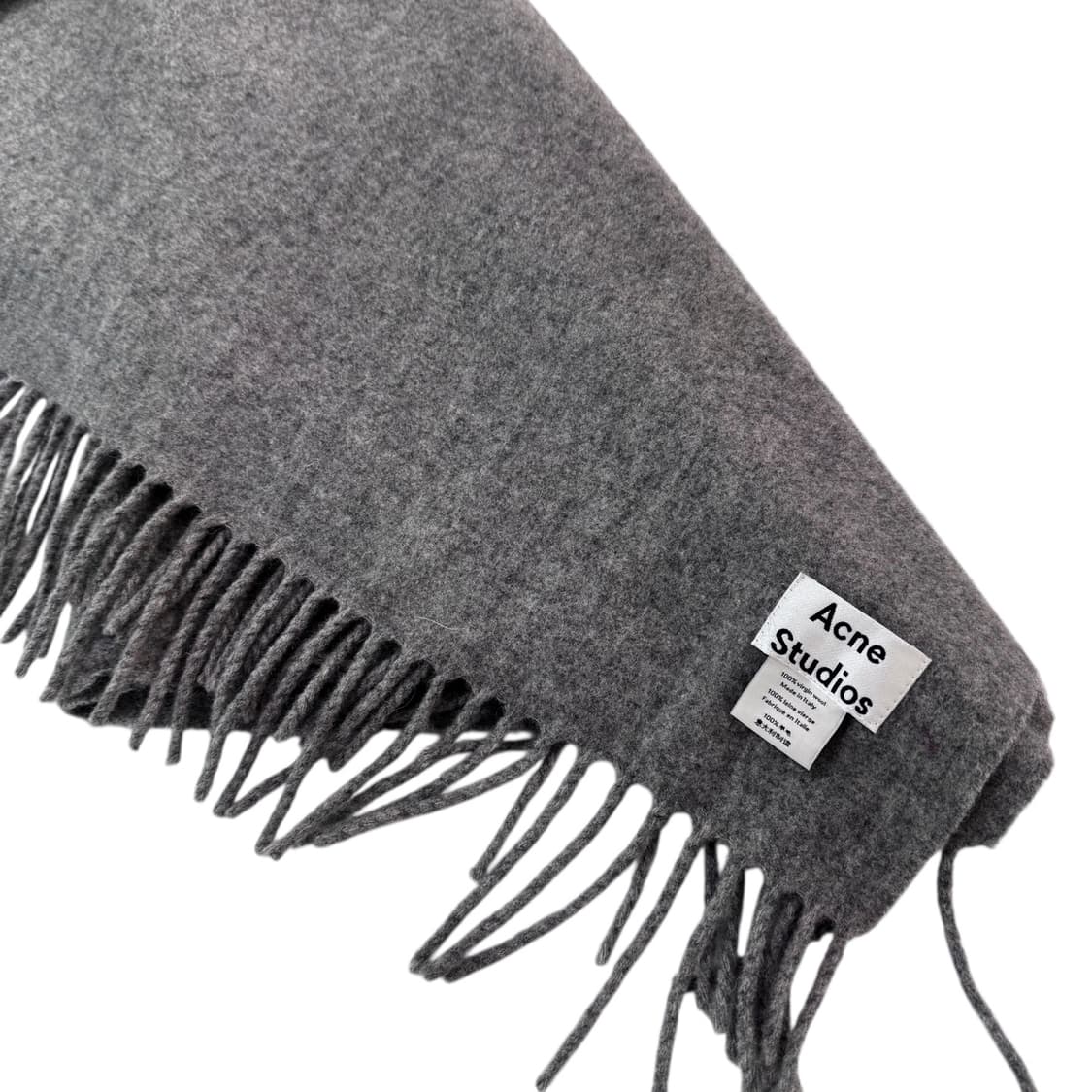 아크네스튜디오 그레이 버진울 머플러 상품이미지2