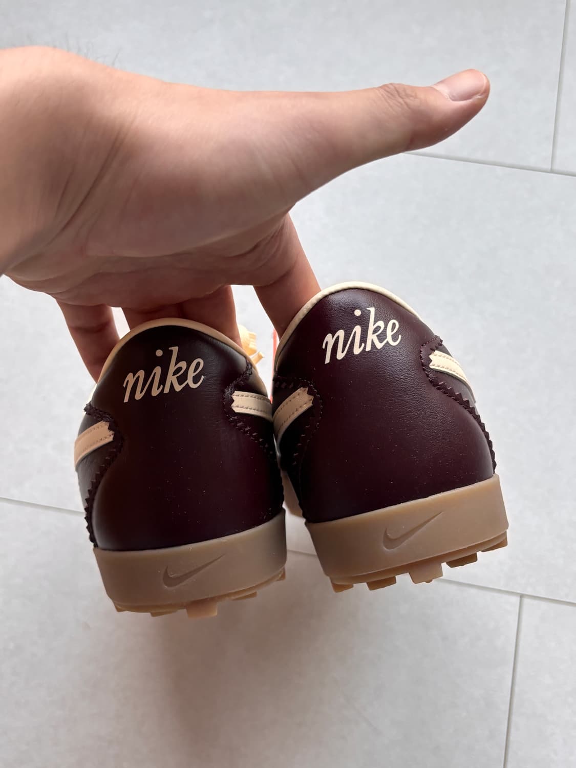 나이키 아스트로그래버 레더 브라운 상품이미지6