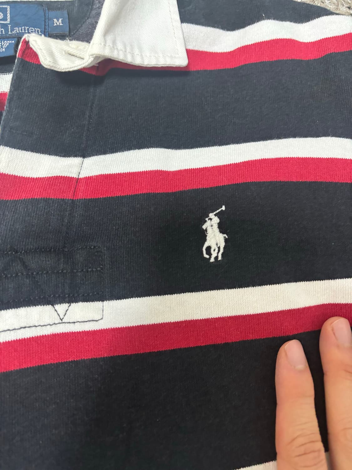 일본판 폴로 긴팔 카라티 95-100 상품이미지3