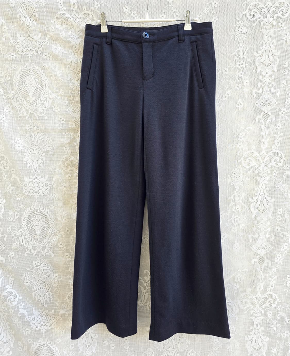 유나이티드 애로우즈 블랙 울 슬랙스 (made in japan) 상품이미지1