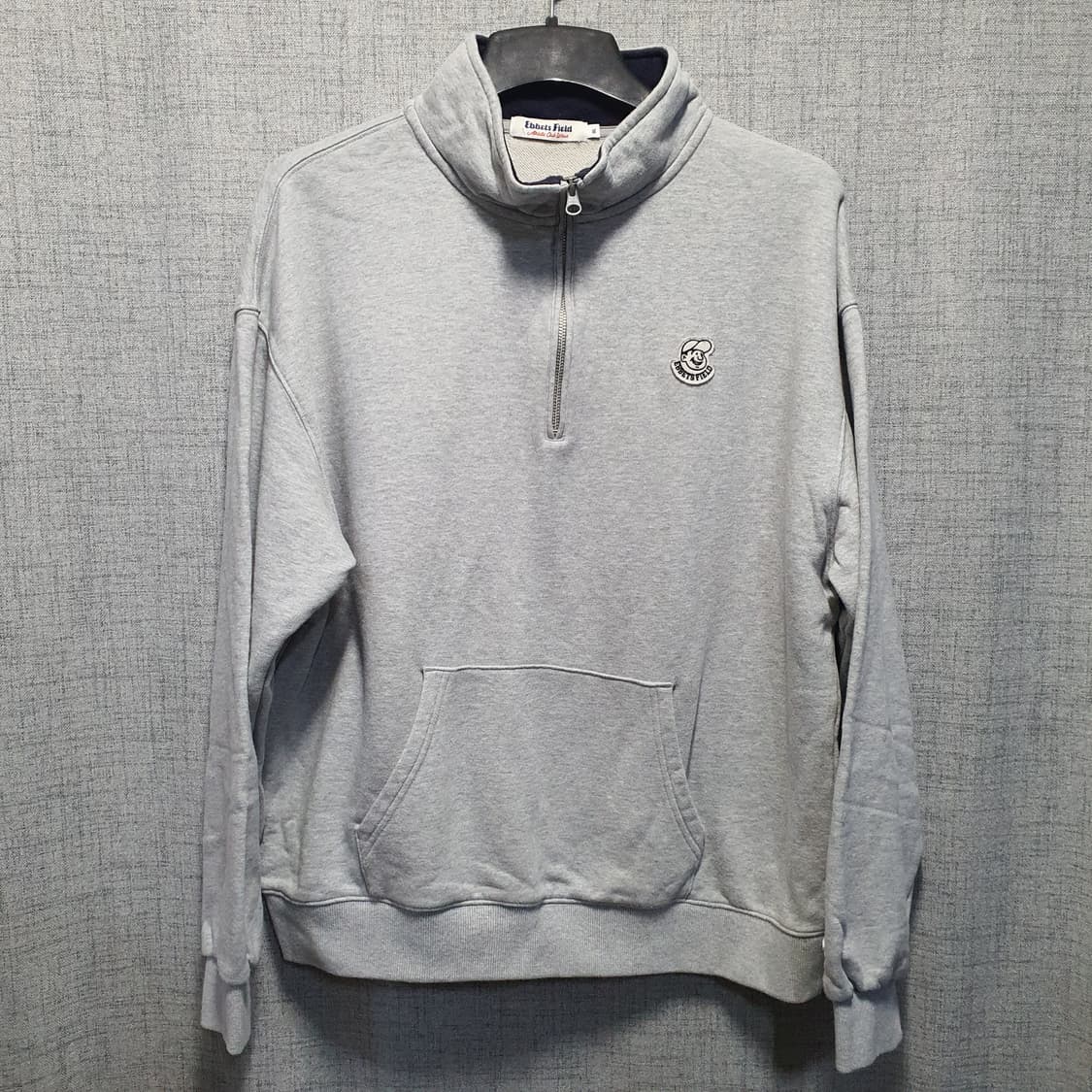 이벳필드 하프집업 맨투맨   상품이미지1