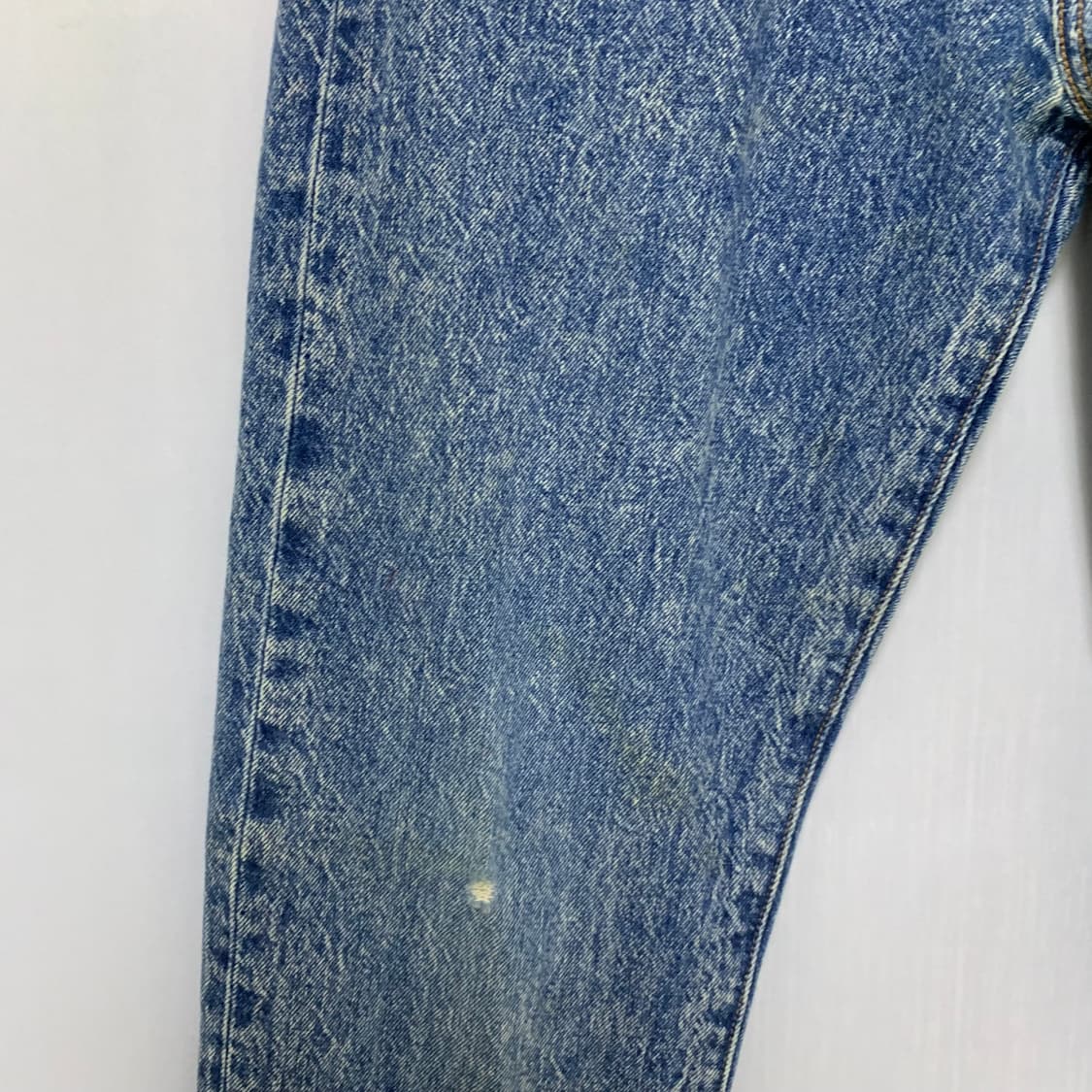 리바이스 빈티지 스톤워싱 데님 팬츠 돌청 청바지 중청 34인치 상품이미지3