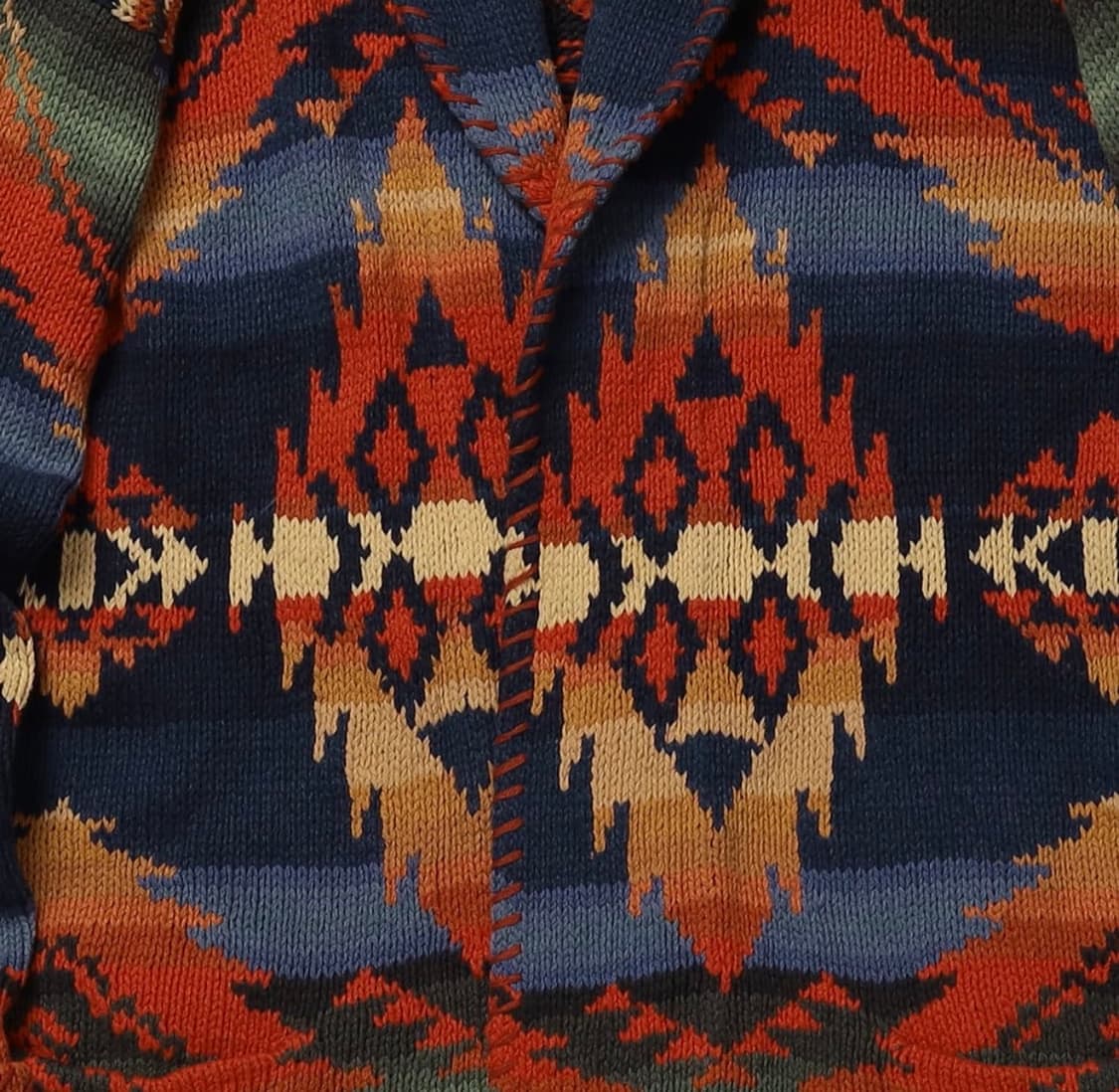 폴로 랄프로렌 아즈텍 패턴 숄카라 니트 가디건 상품이미지4
