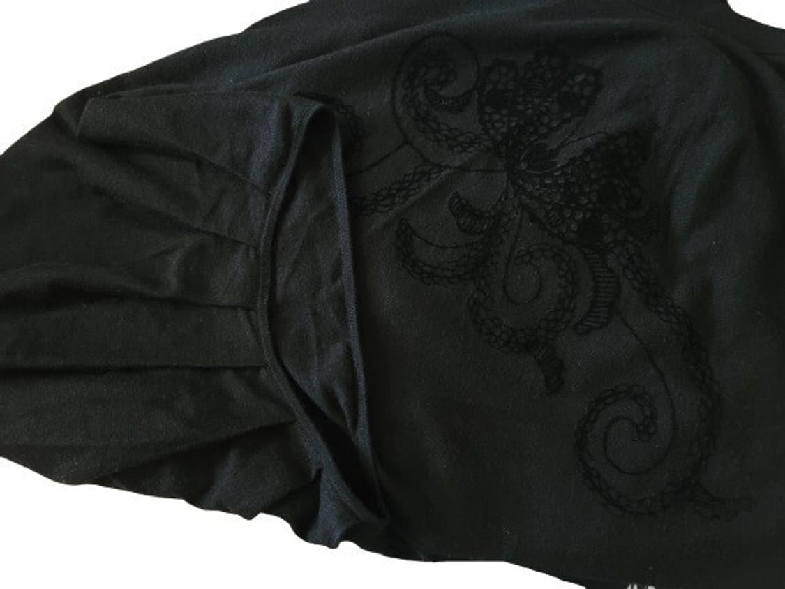 (매장판)ESCADA 에스까다 캐시미어혼방 빅플라워 롱자켓 가디건 프리
 상품이미지8