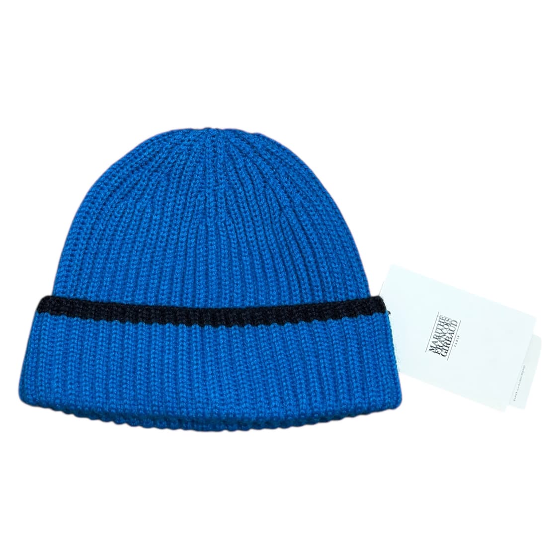 마리떼 프랑소와 저버 숏 니트 비니 모자 블루 상품이미지1