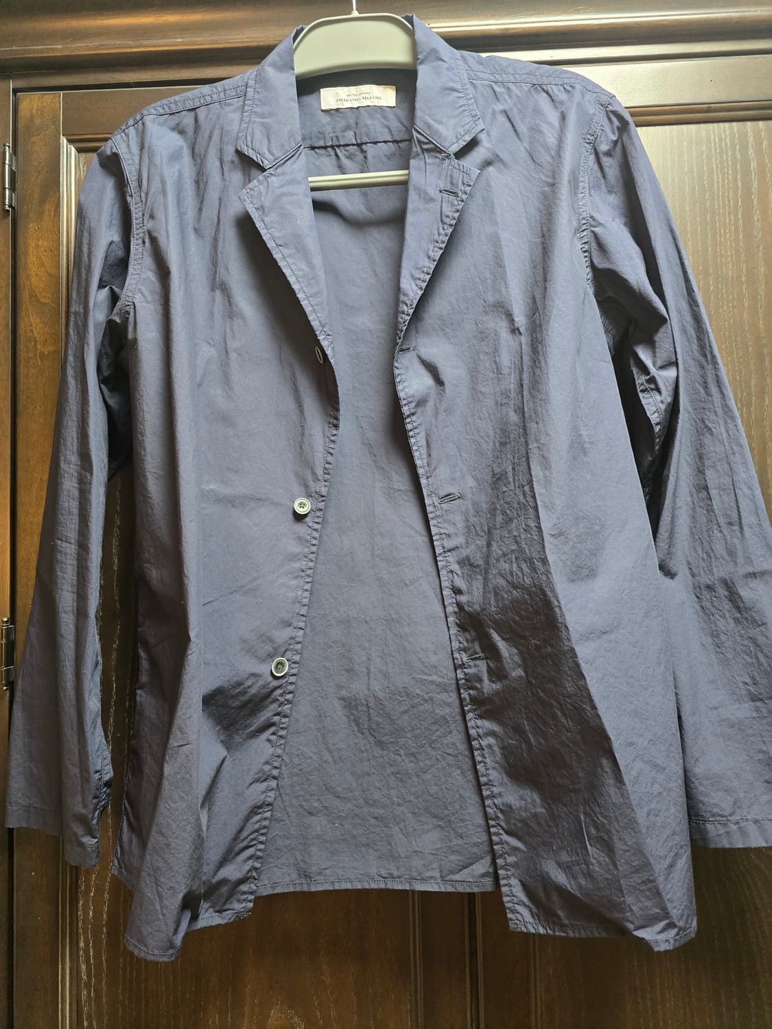 유나이티드 애로우즈 다크네이비 롱패딩자켓L사이즈입니다. 상품이미지5