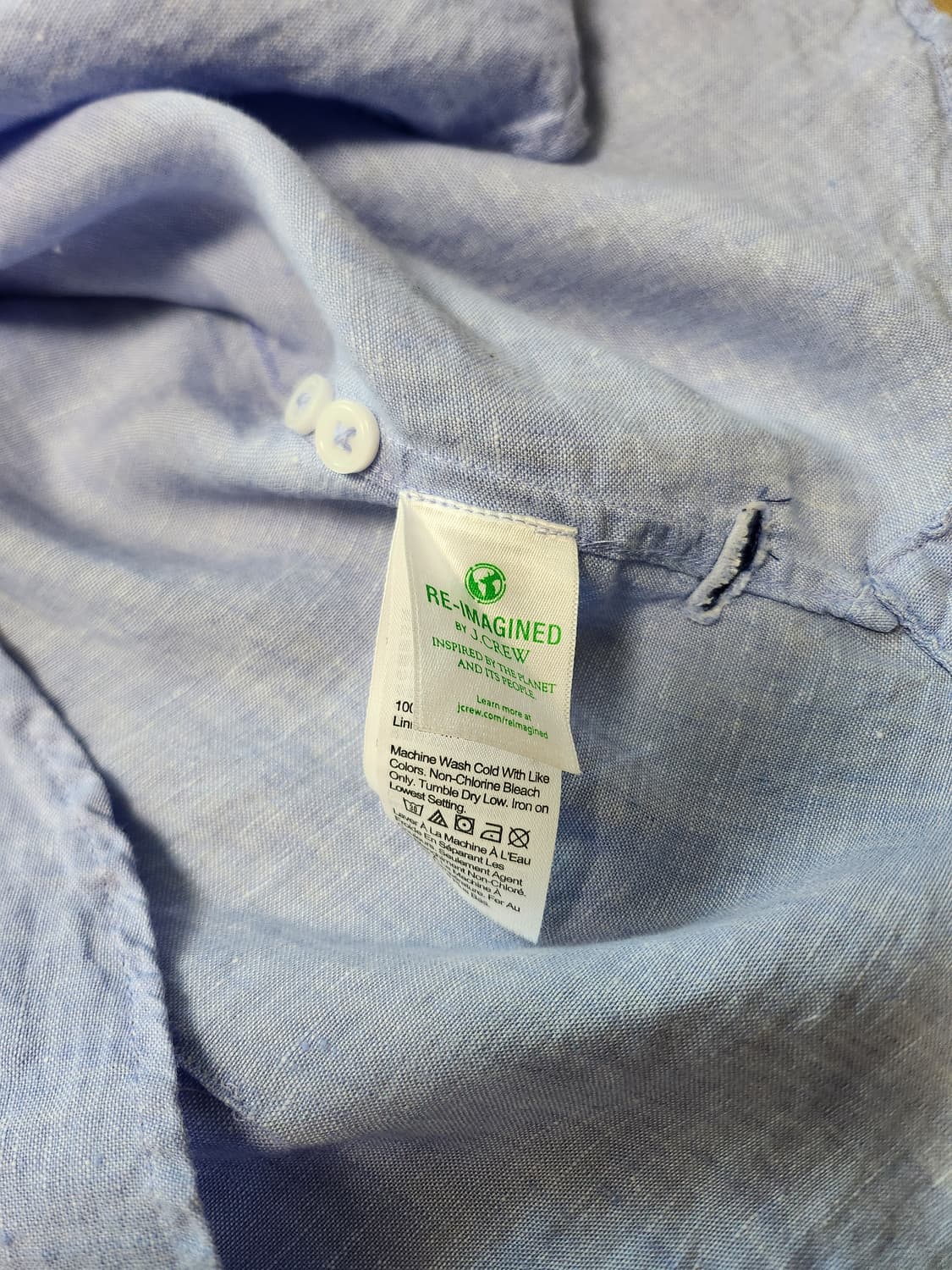 J. CREW 제이크루 린넨긴팔셔츠 (S 상품이미지8