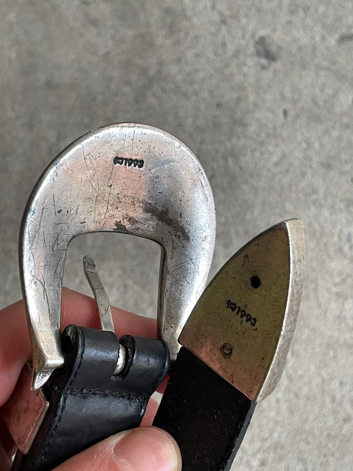 90s L.L. Bean Western Belt(1993) 상품이미지3