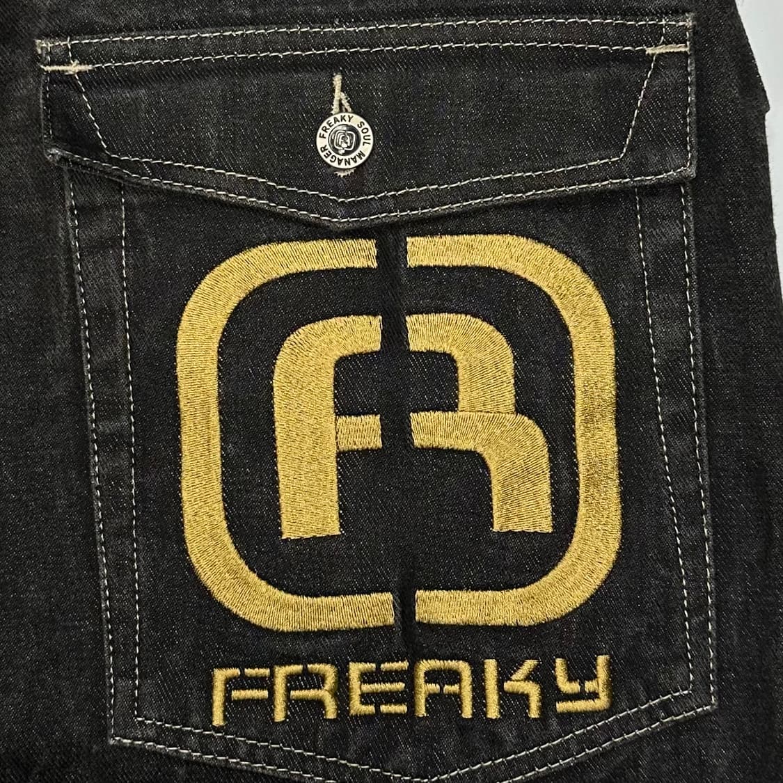 Freaky wide denim pants 상품이미지7