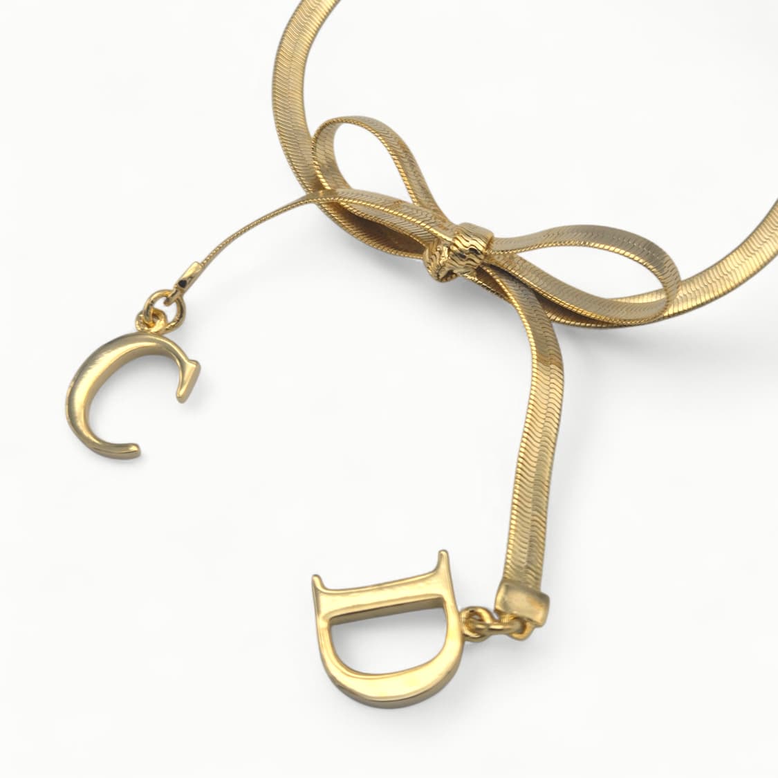 디올 리본 초커 상품이미지6