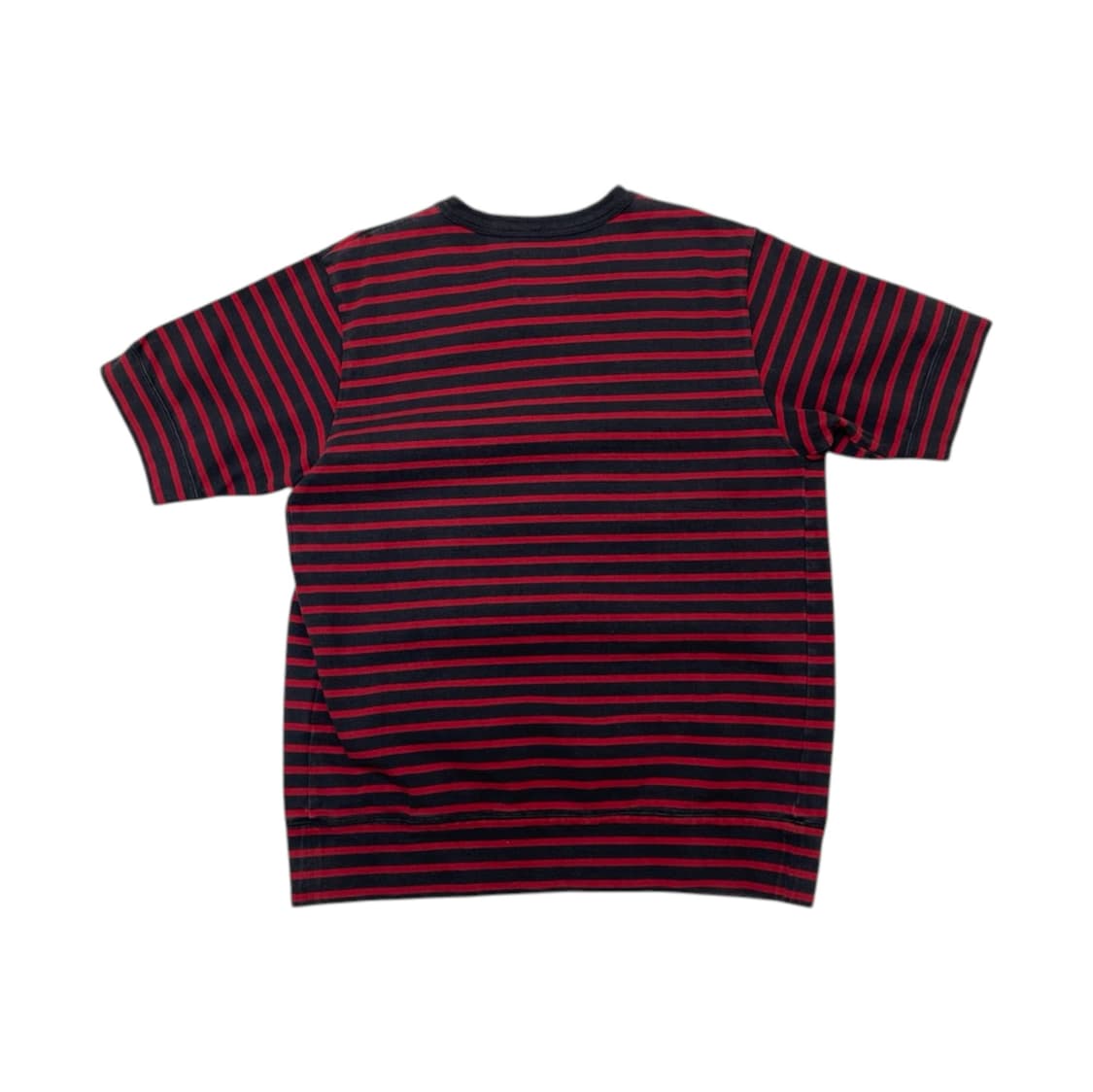 사카이 Sacai 레드 그레이 스트라이프 반팔 티셔츠 2 상품이미지7