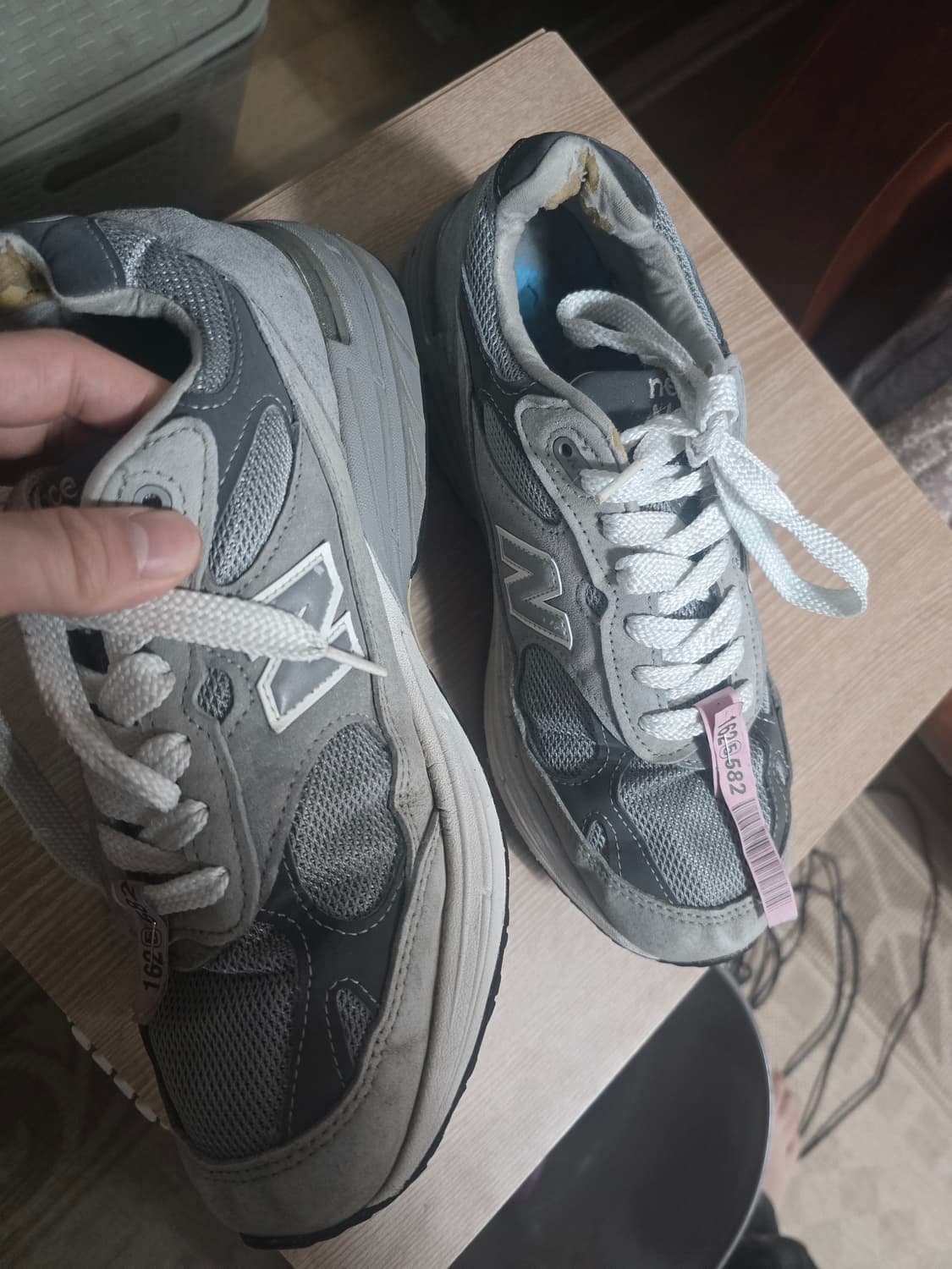 뉴발란스 993  265  MR993GL  발볼2E 세탁완료 상품이미지4