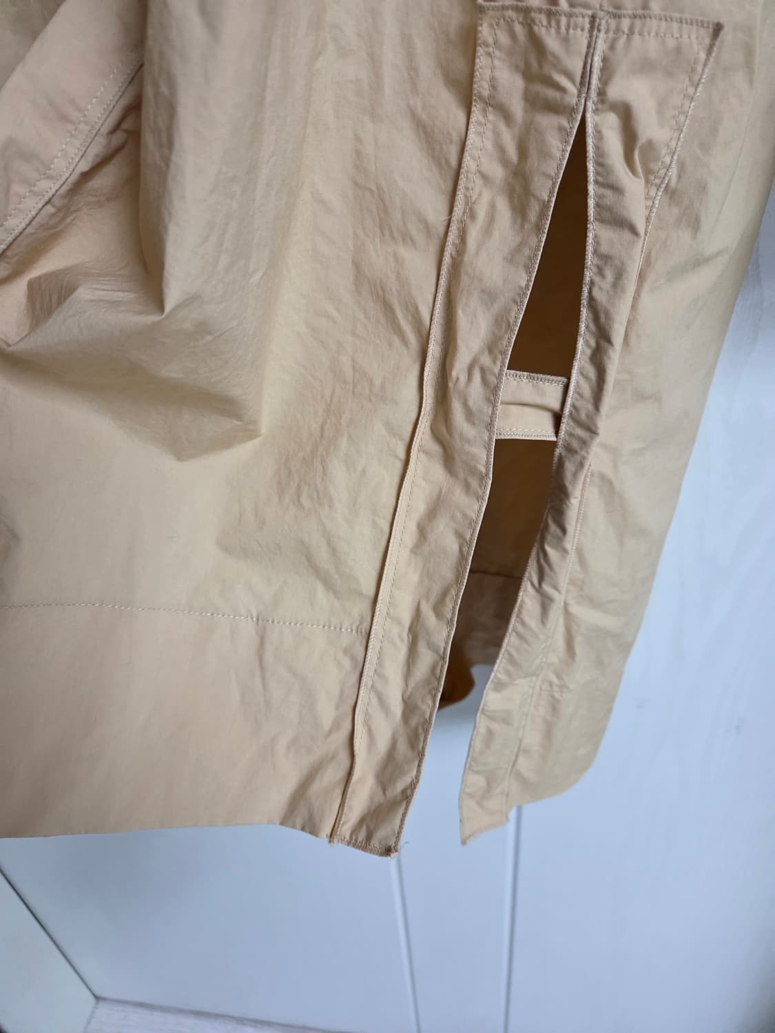 강진영 오브제 셔츠형 롱 블라우스 상품이미지3