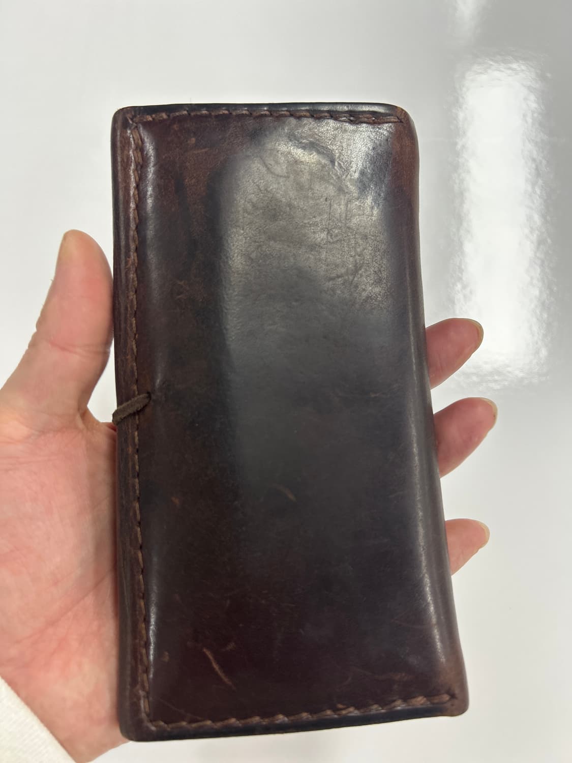 GOROS 올드고로스 새들레더 콘초 장지갑 상품이미지2