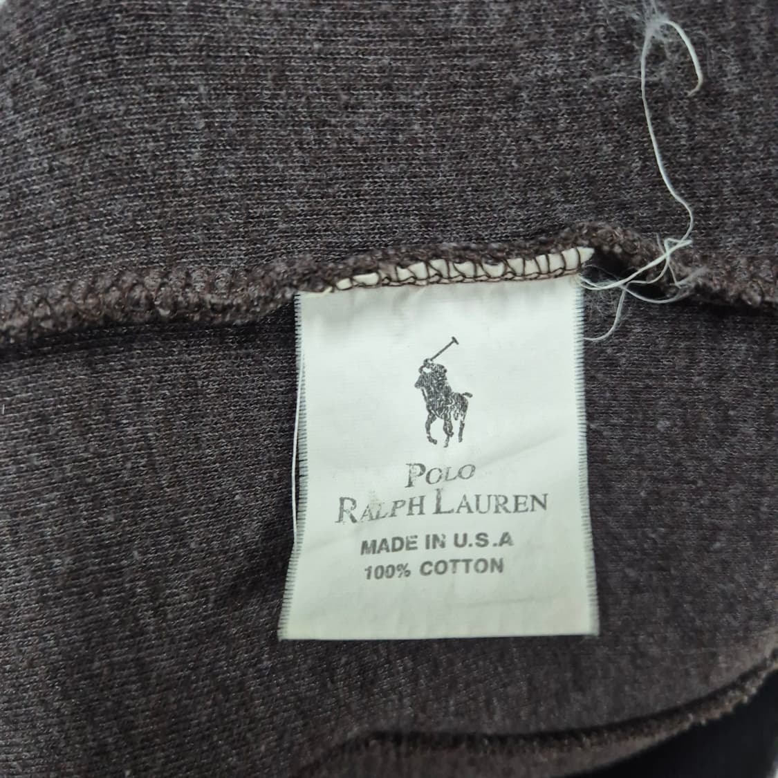 폴로 랄프로렌 빅포니 브라운 후드집업 상품이미지8