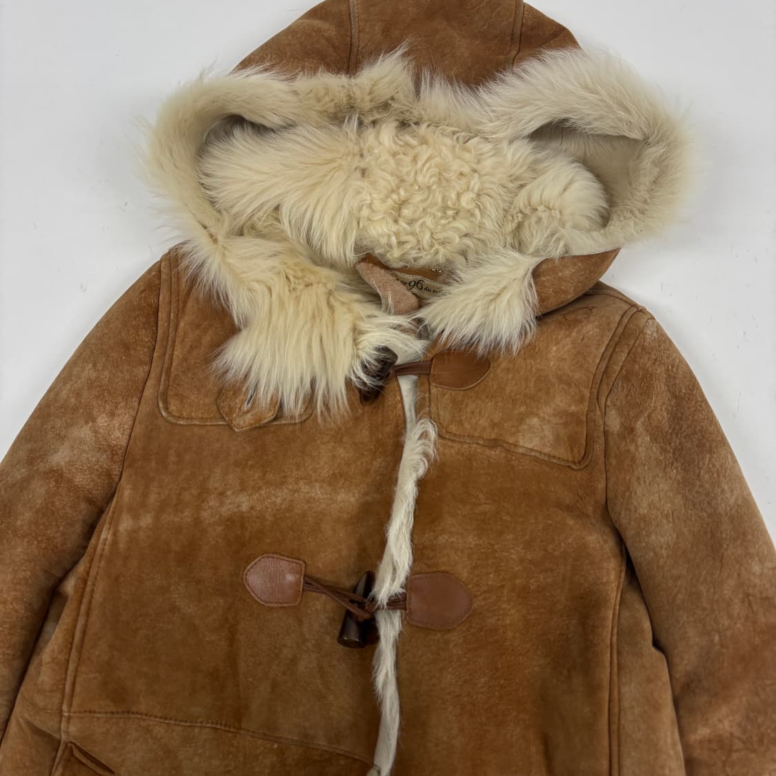 양피 양모 더플 무스탕 상품이미지5