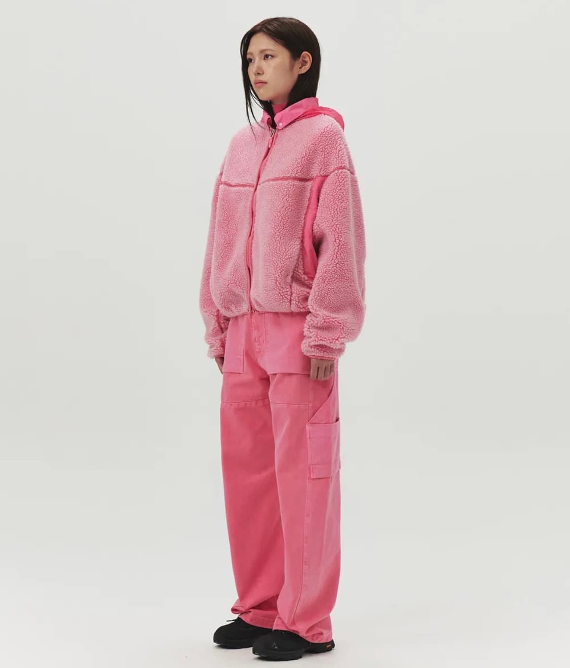 ee 플리스 자켓 FLEECE JACKET PINK 상품이미지3