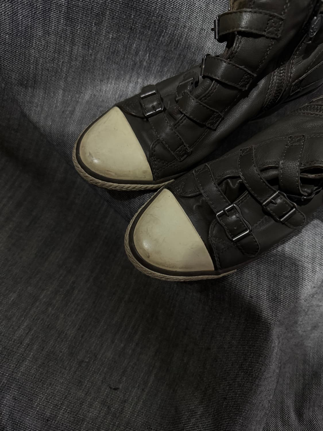 Ash 아쉬 웨지 레더 하이탑 스니커즈 상품이미지5