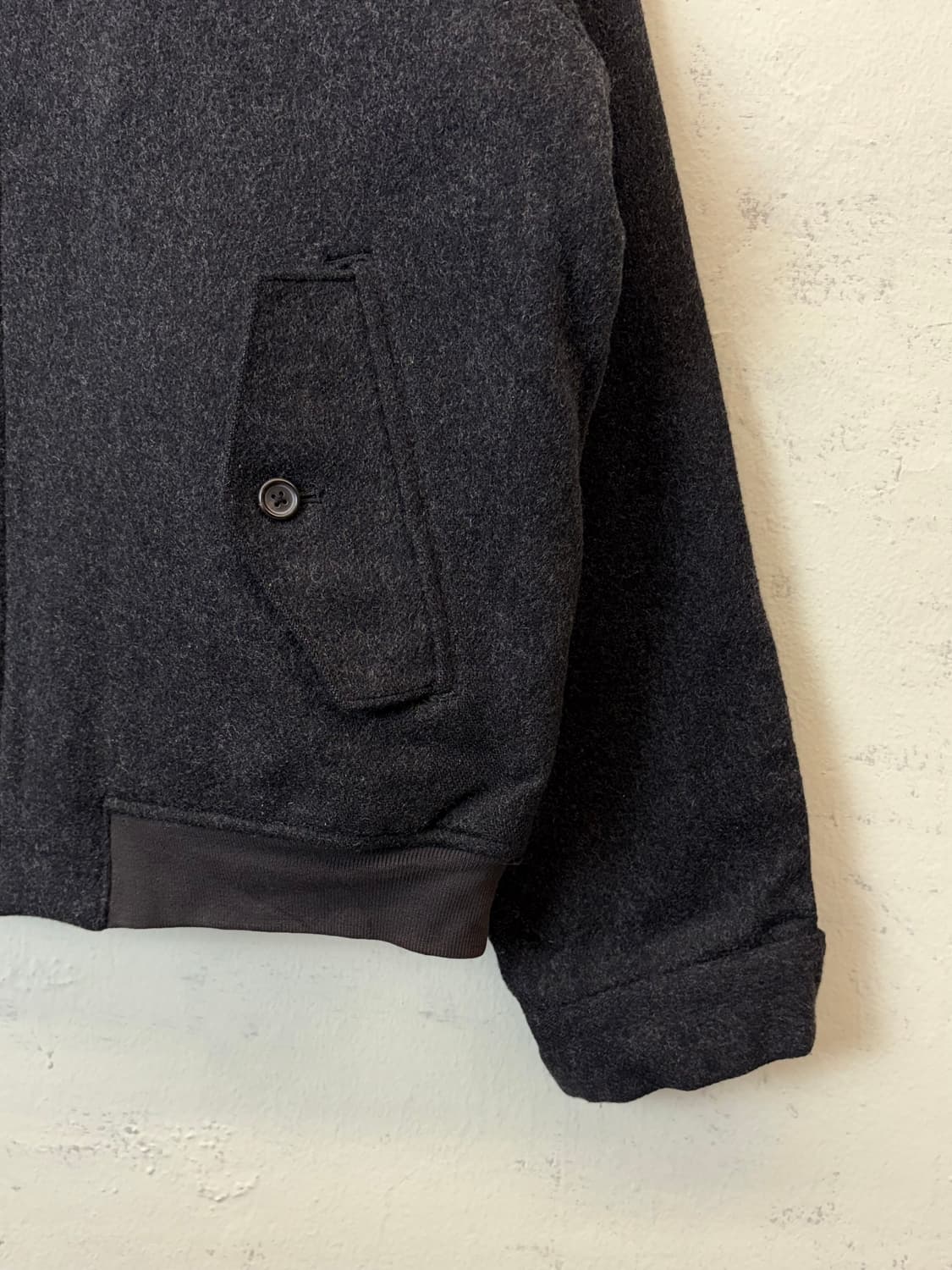 폴로랄프로렌 빈티지 울 바라쿠다 자켓 차콜 상품이미지4
