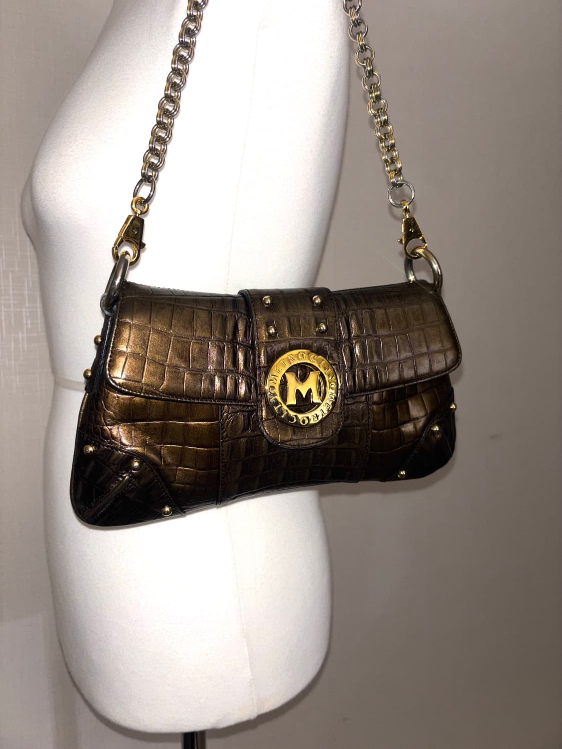 🚨연말세일🚨Metro city Brown shoulder bag 상품이미지1