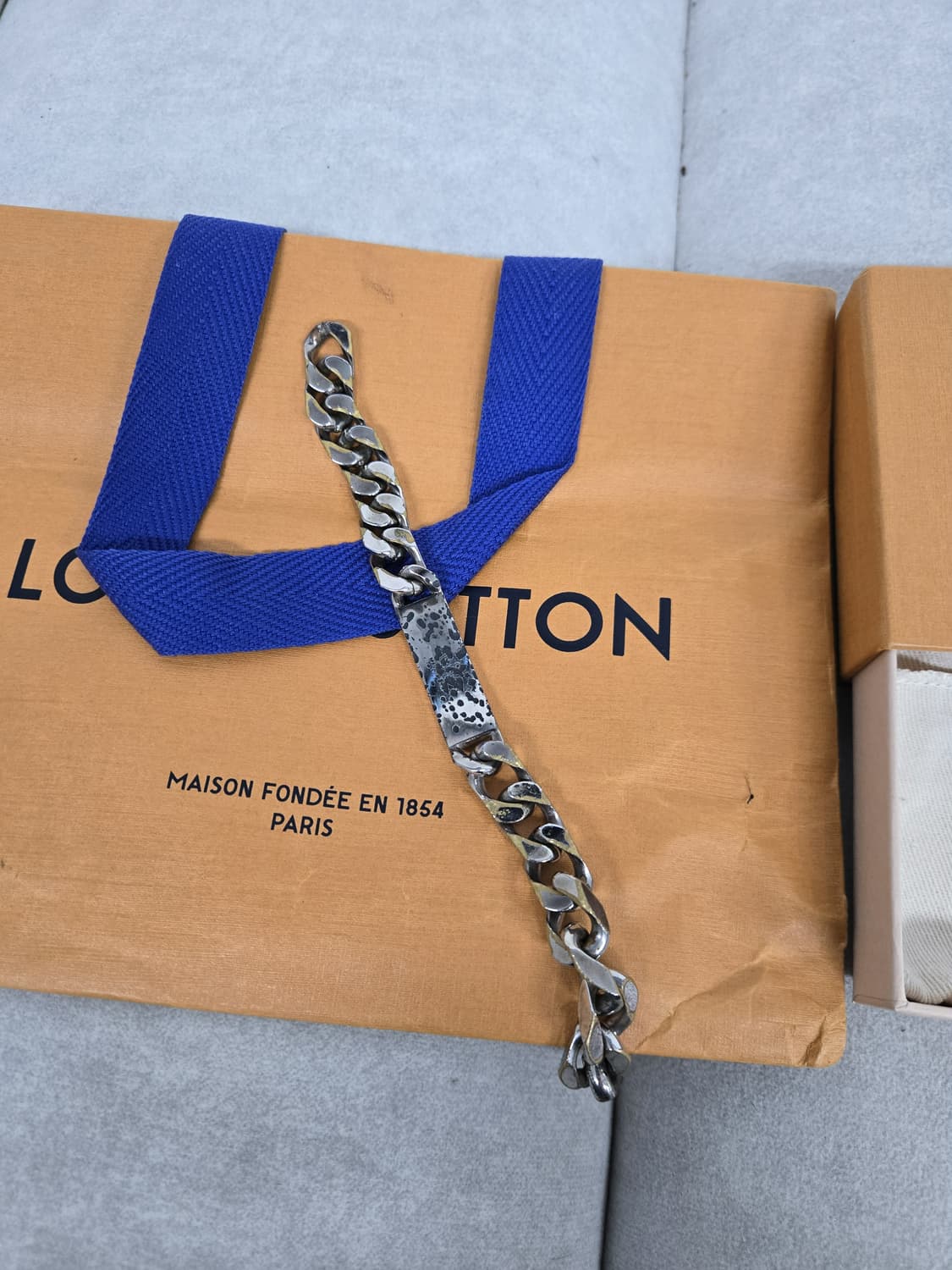 [보증서 정품]루이비통 체인 팔찌 상품이미지4