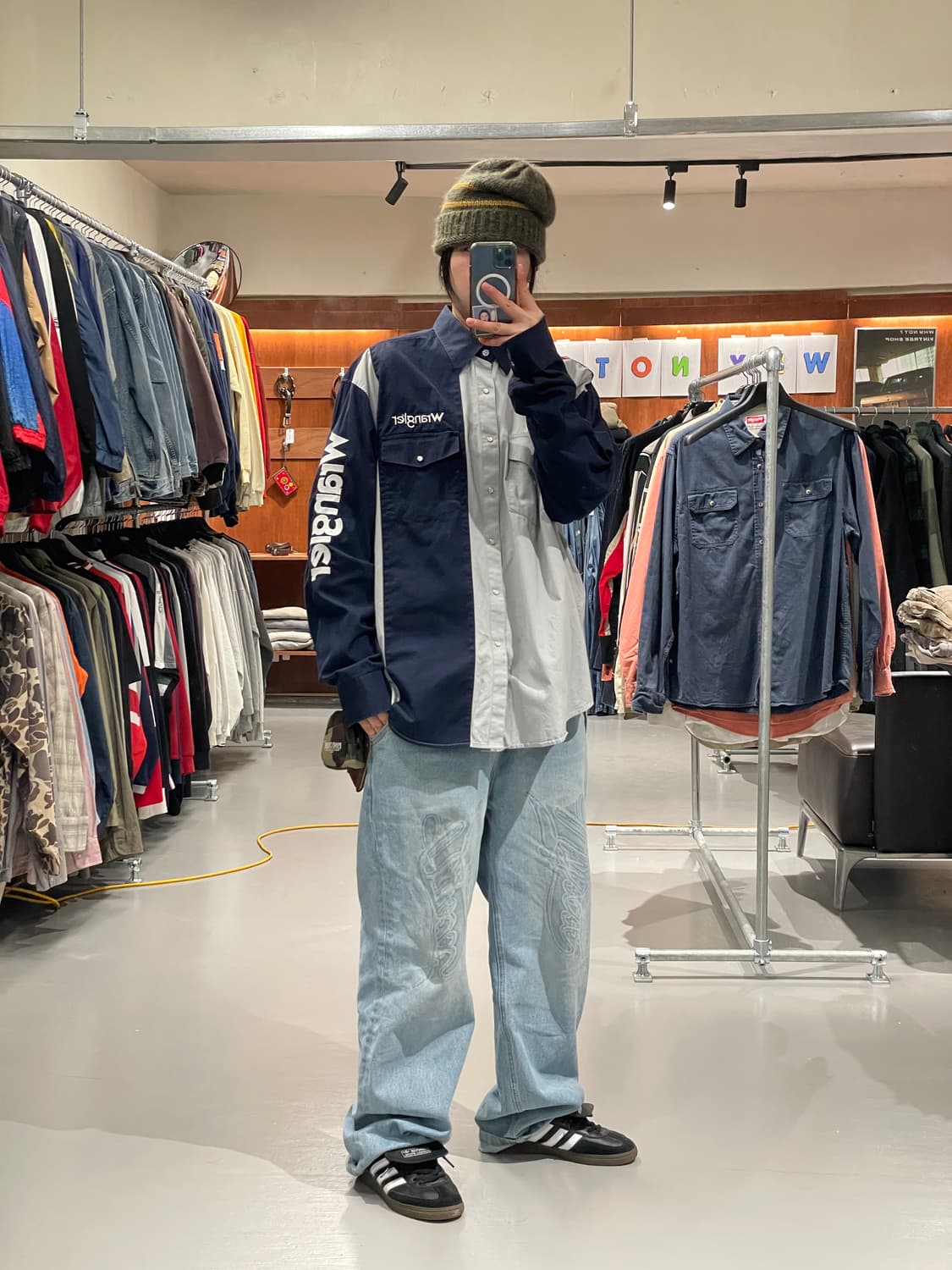 랭글러 웨스턴 셔츠   상품이미지2