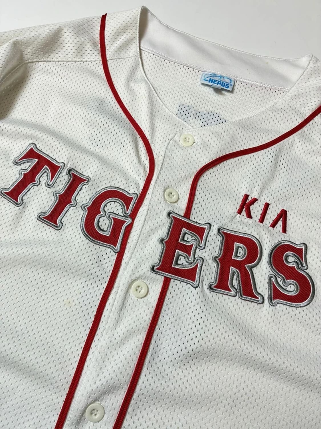 기아 타이거즈 안치홍 올드 선수 반팔 유니폼 PN9068 상품이미지5