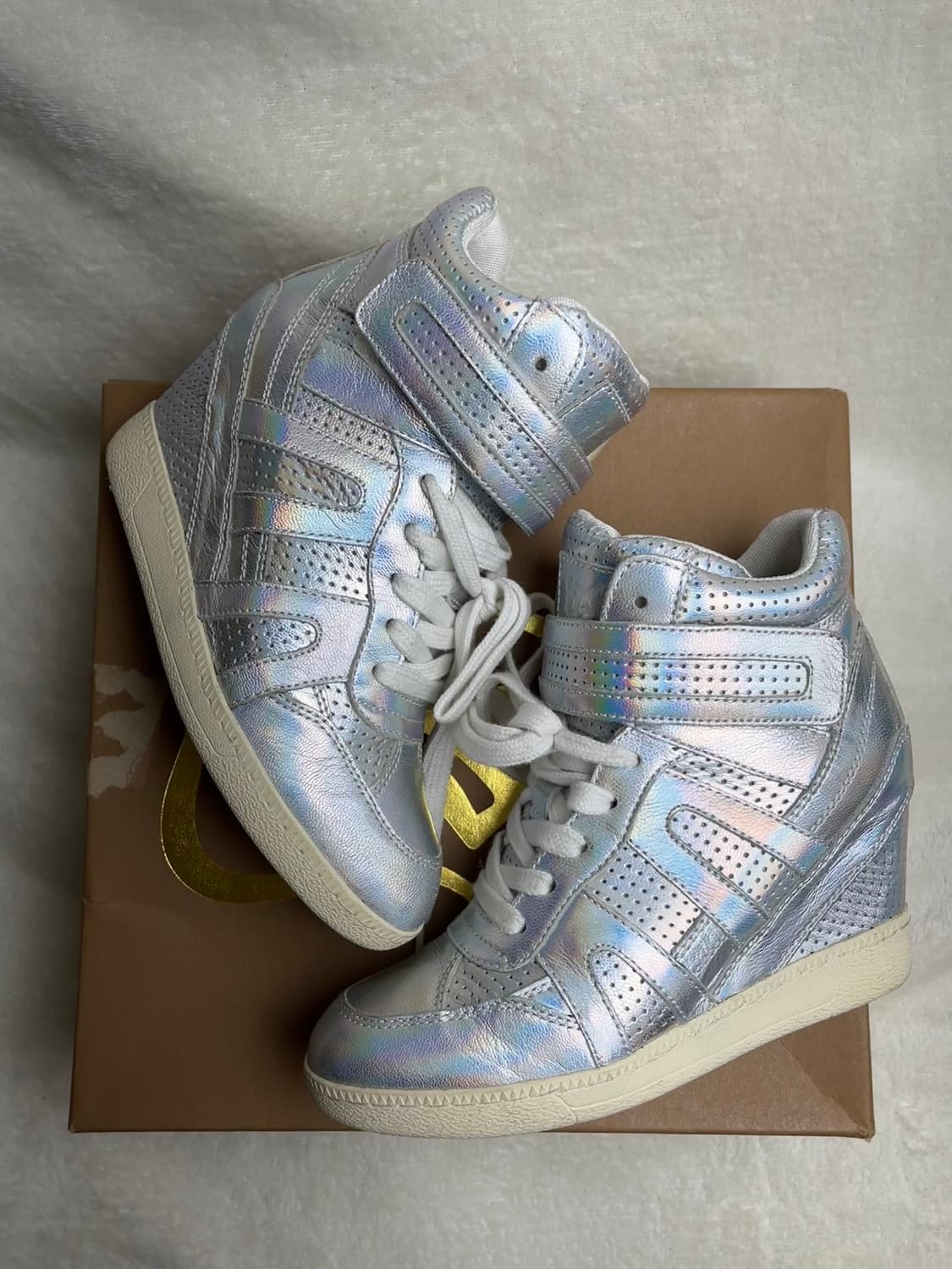 [35] 아쉬 하이탑 웨지 스니커즈 || 225-230 상품이미지1