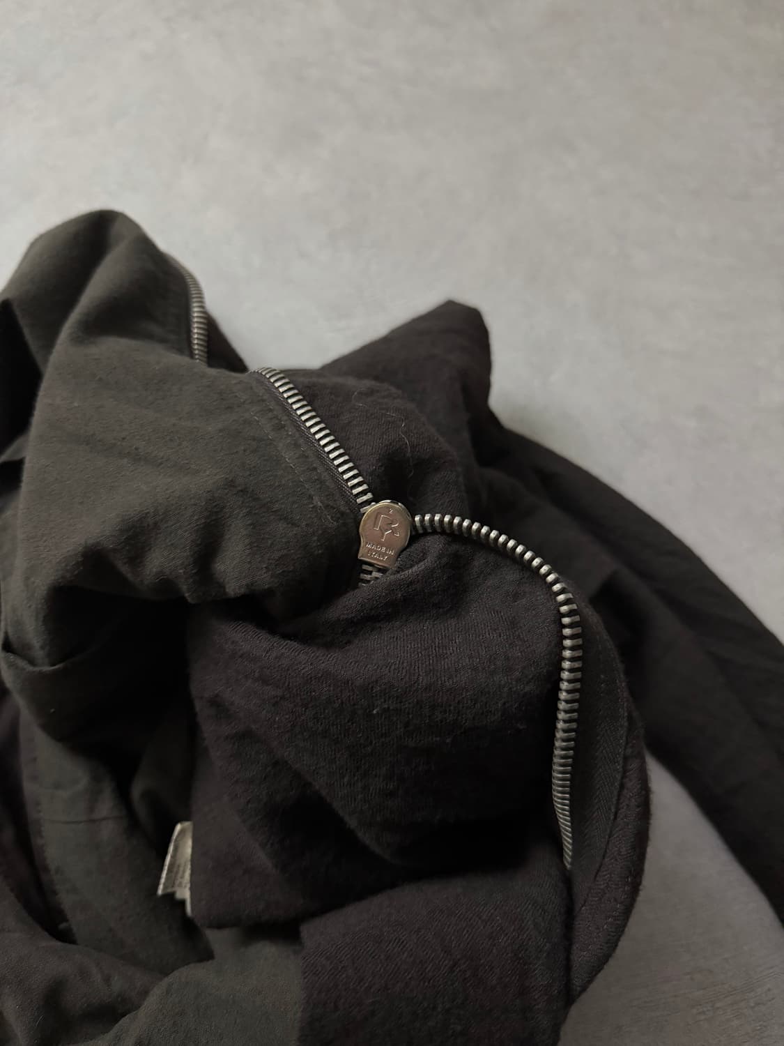 릭오웬스 다크쉐도우 하이넥 코튼자켓 상품이미지8