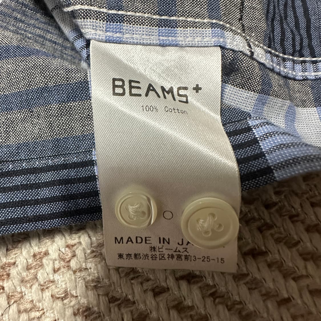 BEAMS PLUS open collar shirt 상품이미지5