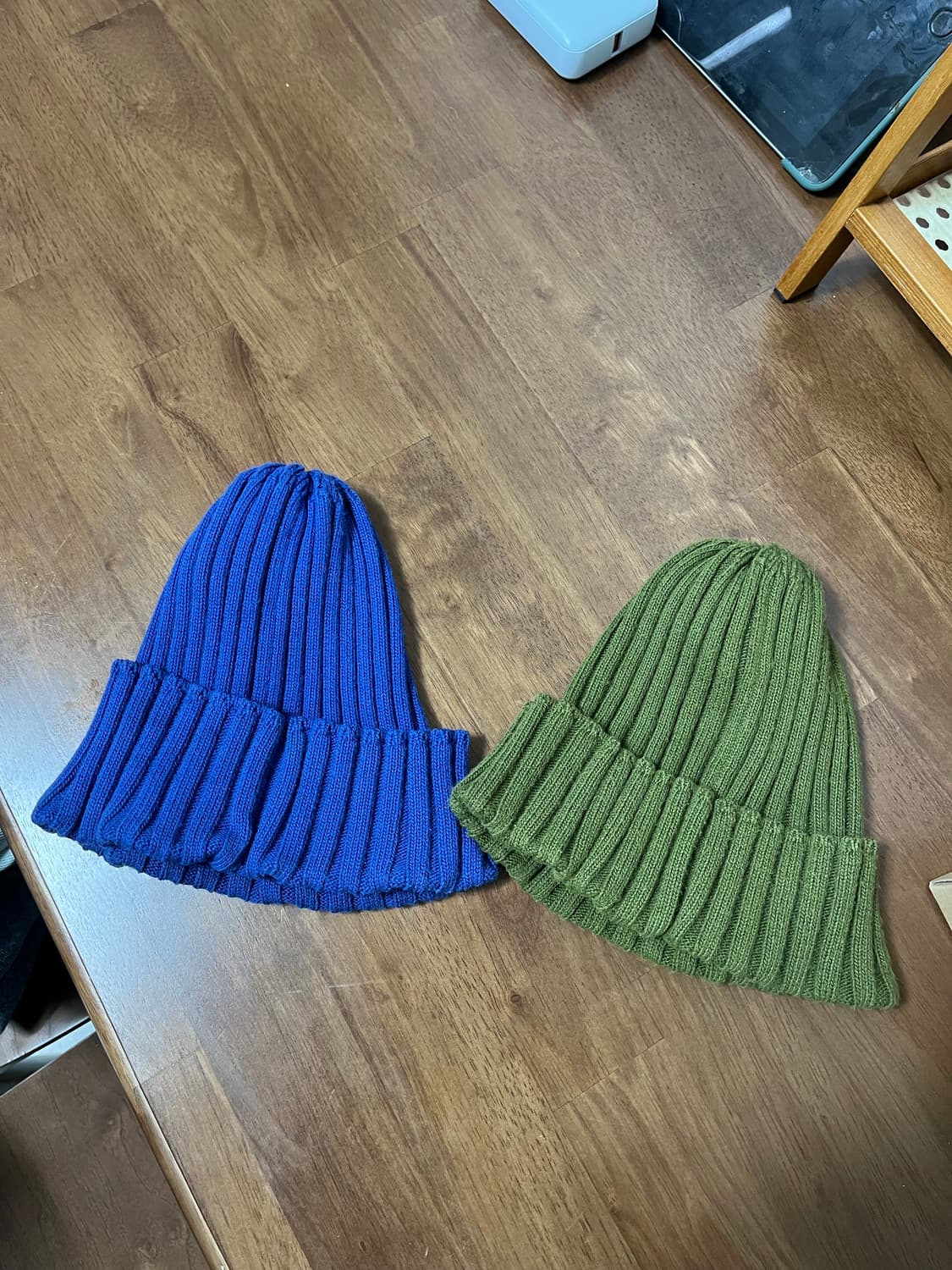 더블탭스 쿨맥스 비니 블루(카키품절) 상품이미지2